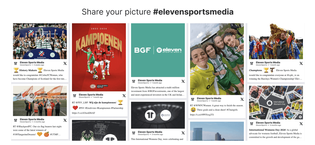 Showcasing UGC To Boost Event Engagement & Strengthen Fan Community