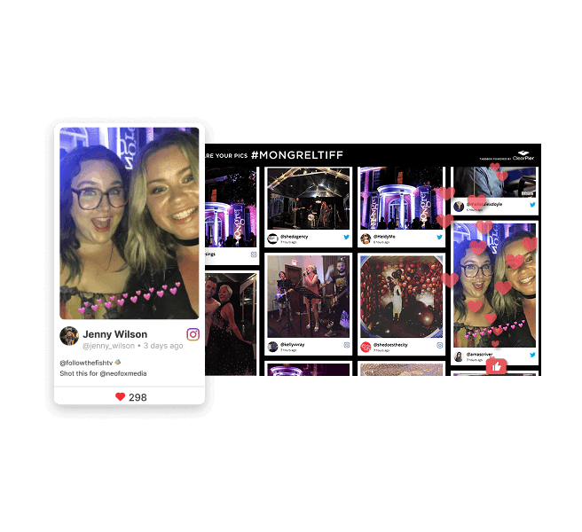 Instant content reactions