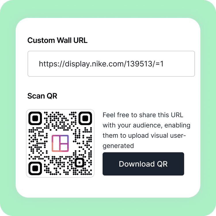 Custom Wall URL