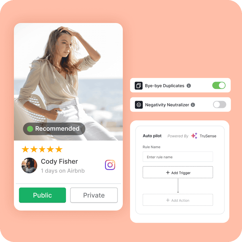 Moderation feature