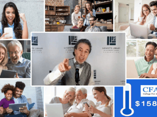 Virtual fundraiser social wall