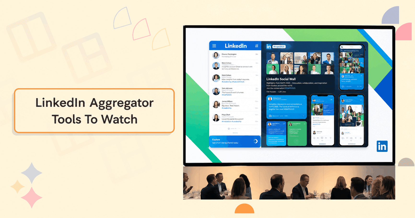 Las 8 mejores herramientas de agregación de LinkedIn para curar contenido de LinkedIn en 2026