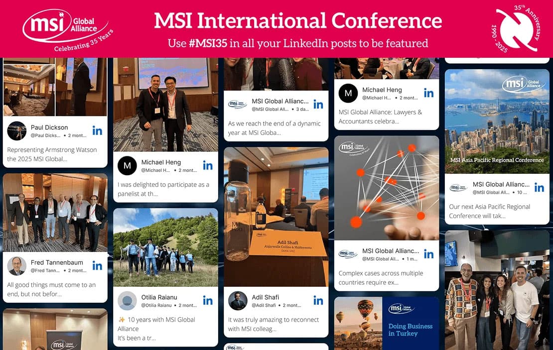 Conferenze MSI Global Alliance