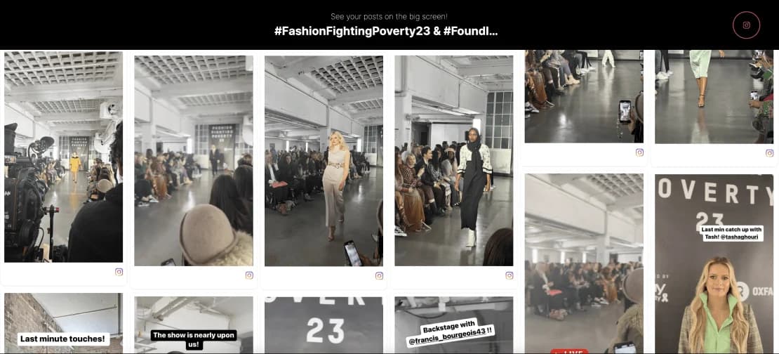 Raised Awareness, Donations & Highlighted 'Second-Hand Style'