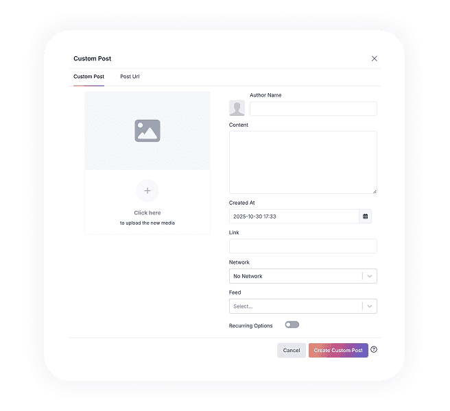 Custom posts