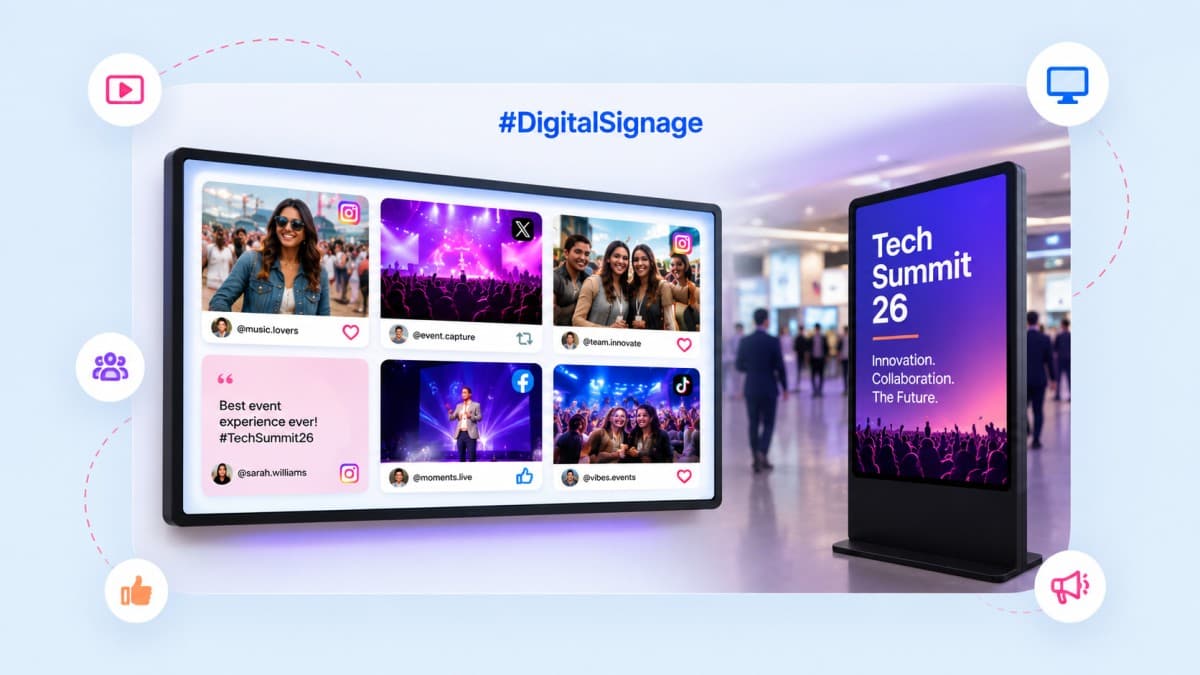 Instagram Digital Signage
