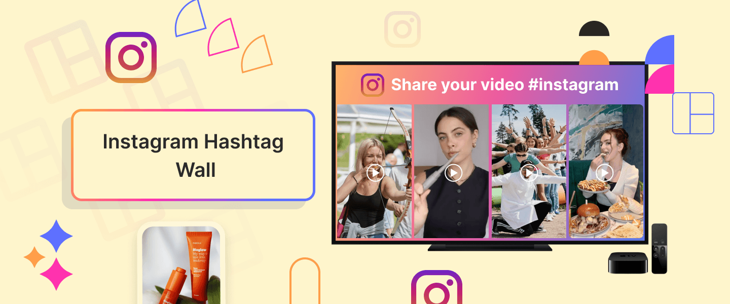 Live Instagram Hashtag Wall – Know the Importance of Hashtag Wall For Events, Venues