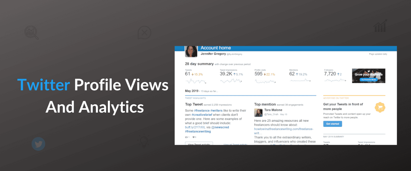 Twitter Profile Views And Analytics