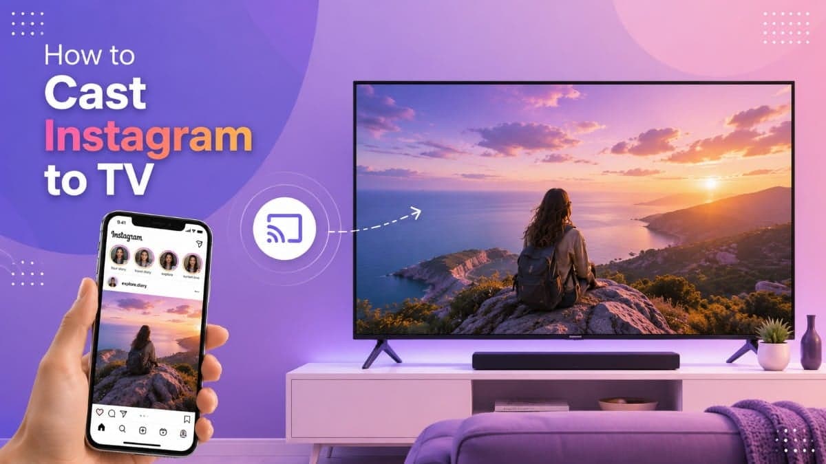 So sehen Sie Instagram 2026 im Fernsehen und übertragen es