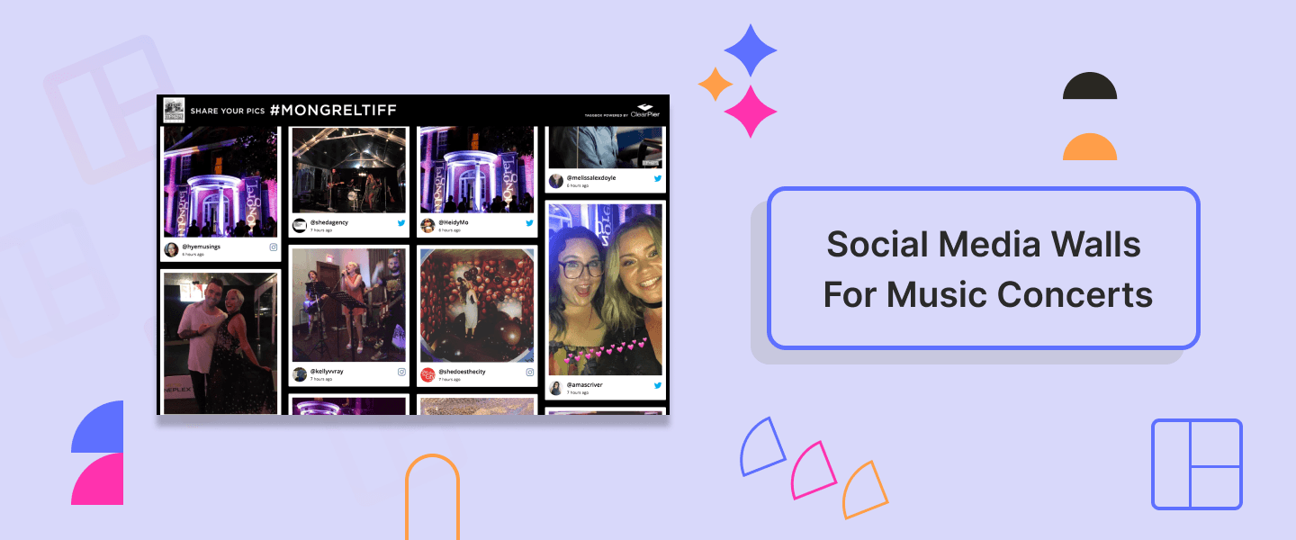The Ultimate Guide to Social Media Walls at Music Festivals