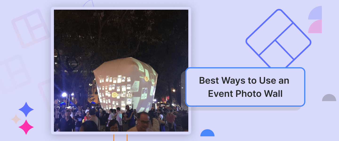 Best Ways to Use an Event Photo Wall to Increase Attendee Engagement