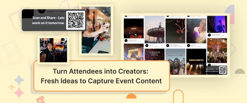 Ways to Collect Content From Event Attendees