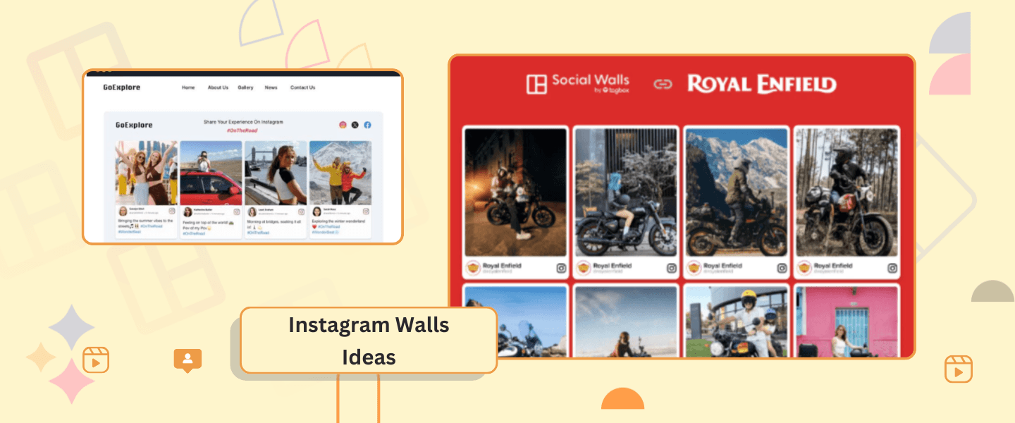 10+ Idee Creative e Uniche per Muri Instagram per Eventi, Siti Web e Altro nel 2026