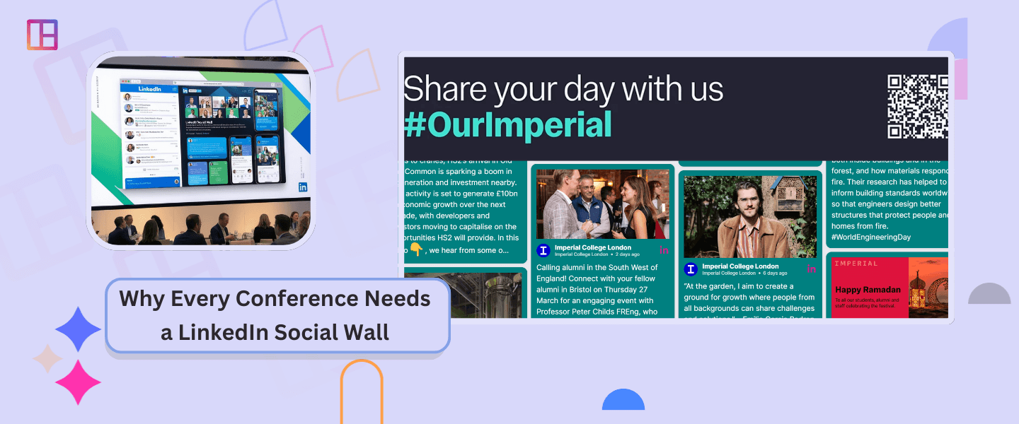 Why Every Conference Needs a LinkedIn Social Wall