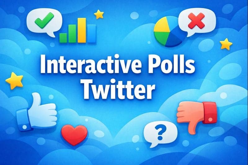 Interactive Polls Twitter – How to Create, Launch, and Display Live Engagement