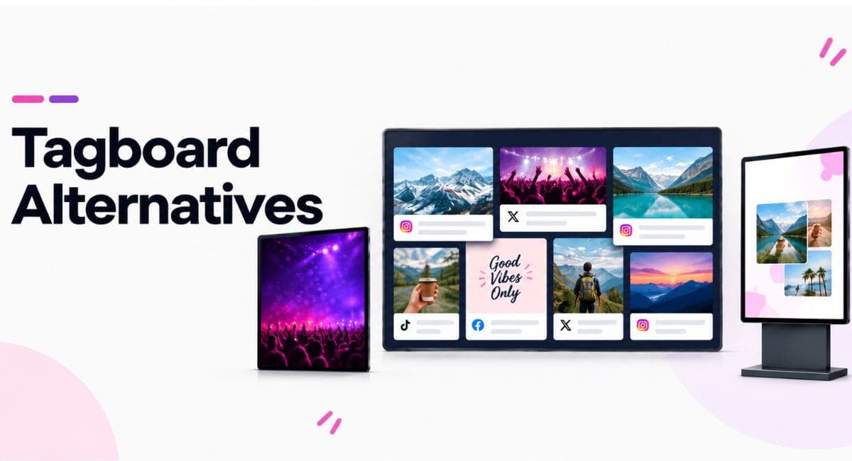 Tagboard Alternatives for Events: 8 Best Tools in 2026