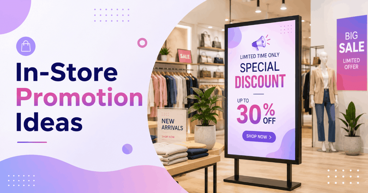 in-store promotion ideass