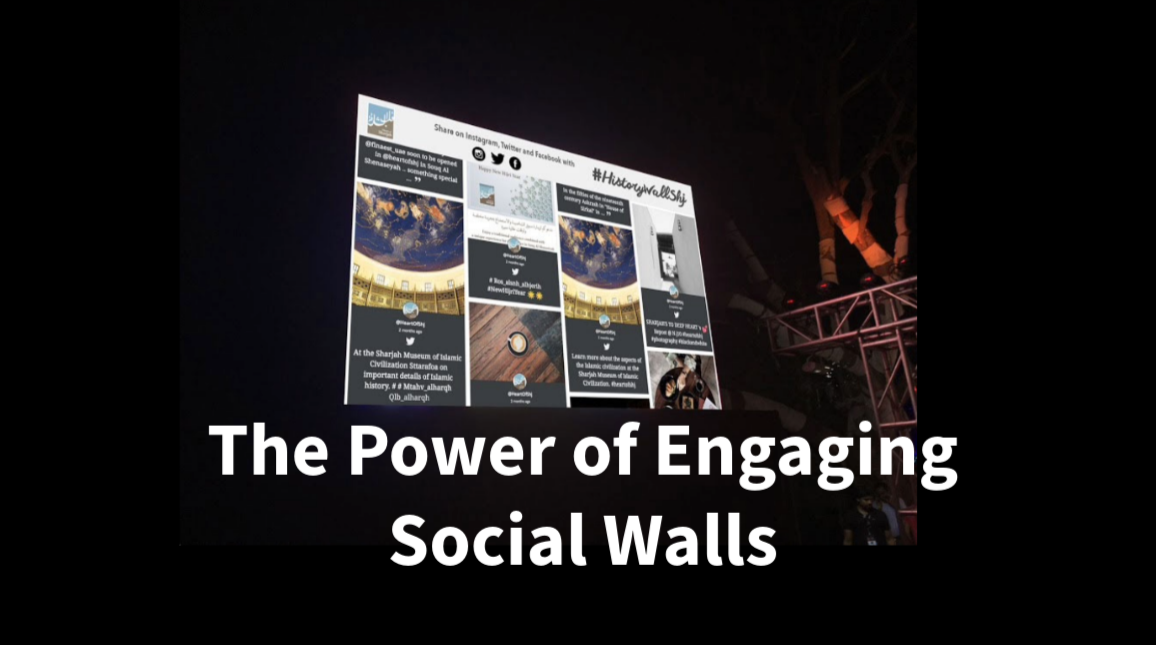 THE POWER OF ENGAGING SOCIAL WALLS