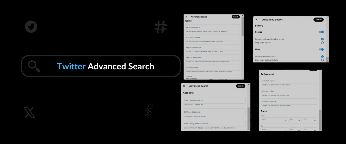 Twitter Advanced Search