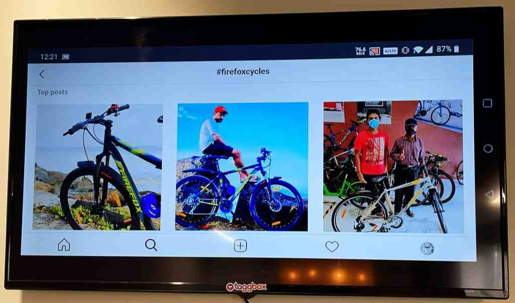 stream instagram to tv