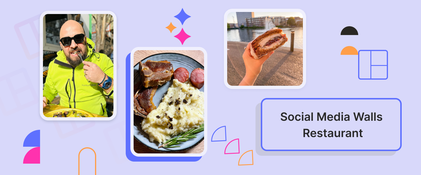 Best Social Media Wall for Restaurants