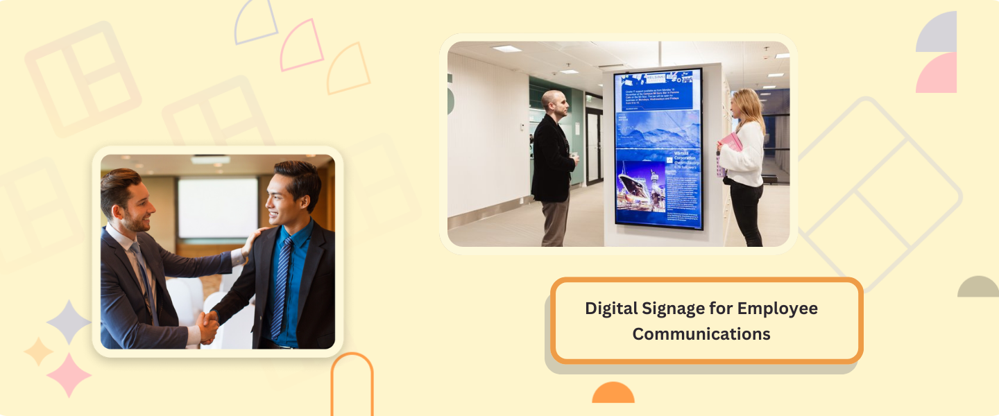 Digital Signage for Employee Communications