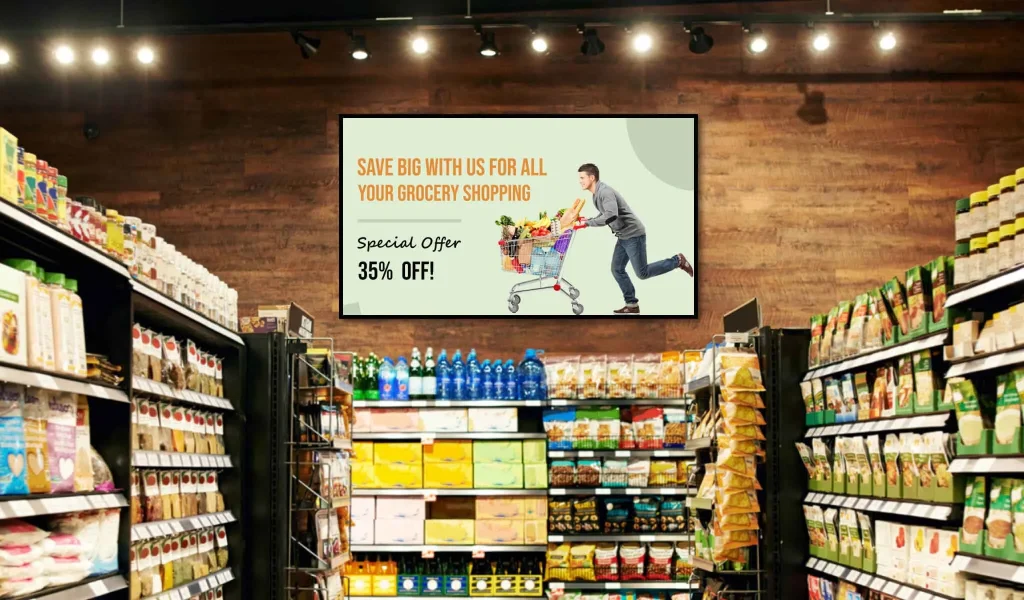 Digital Signage in Retail Stores