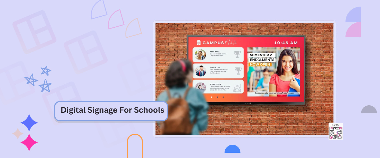 Digital Signage For Schools