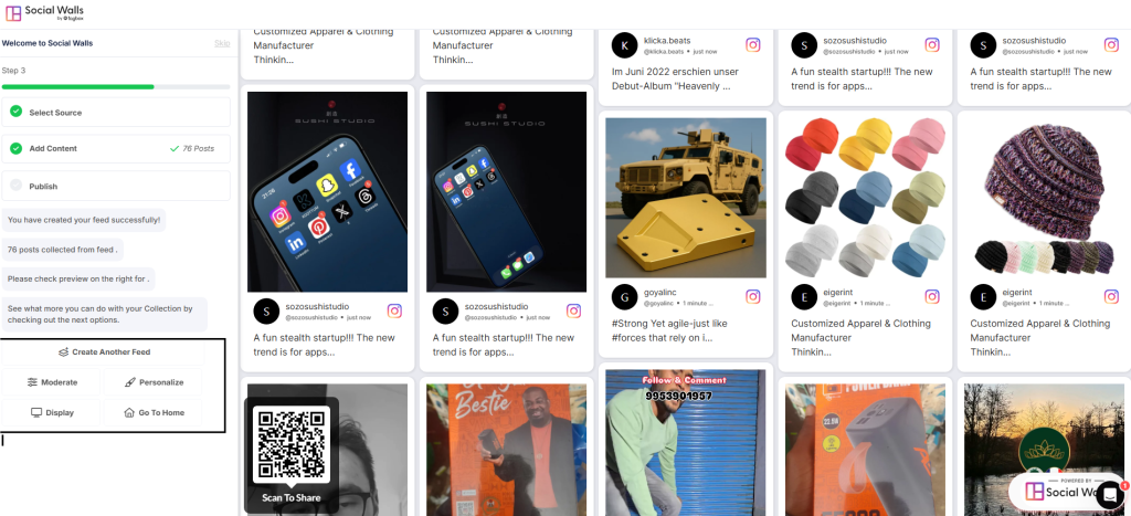 Display Instagram Feed On Website