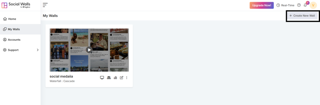 social walls
