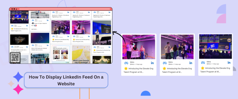 How To Display LinkedIn Feed On a Website