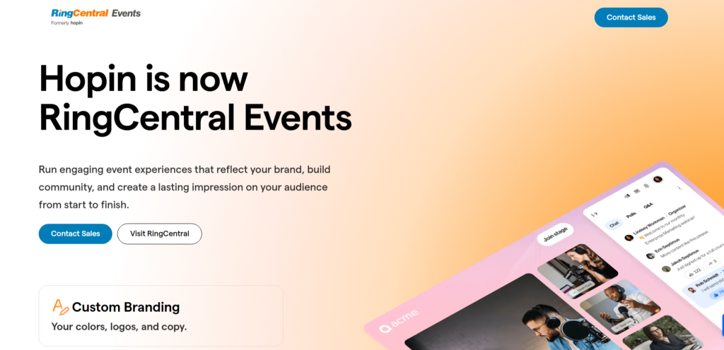 hybrid event platform
