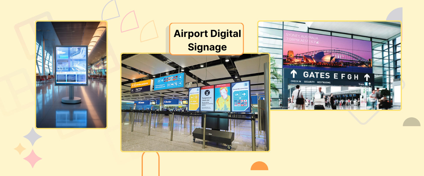 Airport Digital Signage