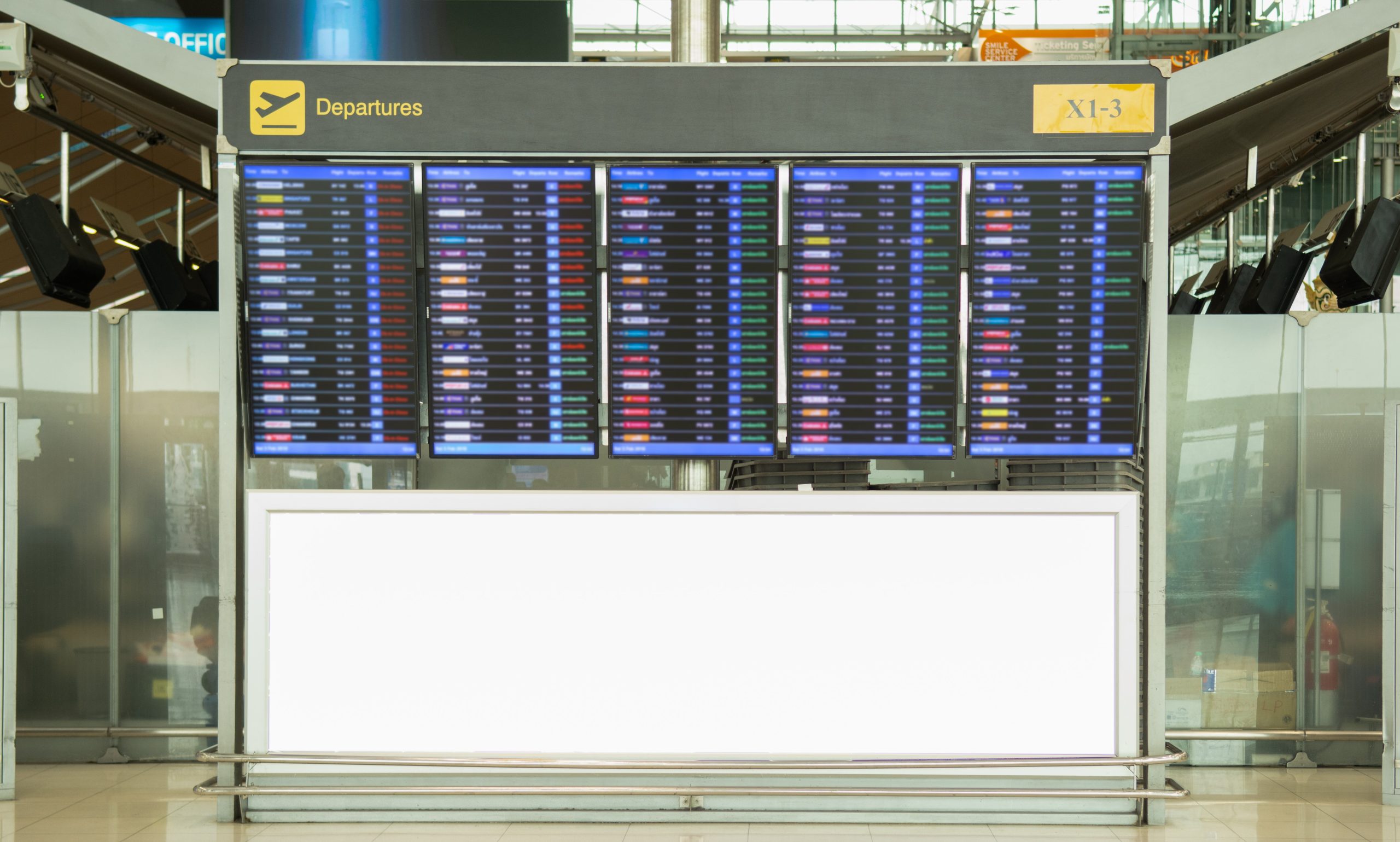 Airport Digital Signage