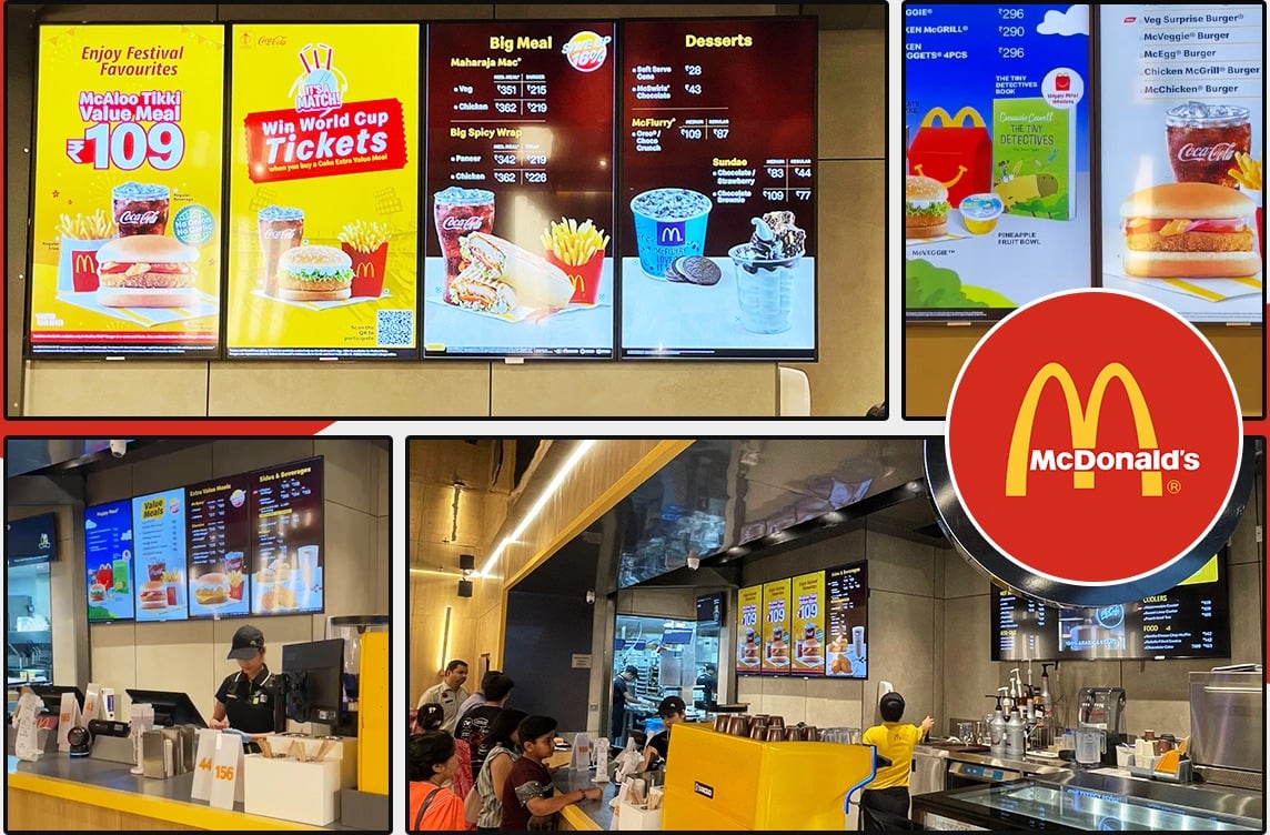 McDonald’s Digital Signage