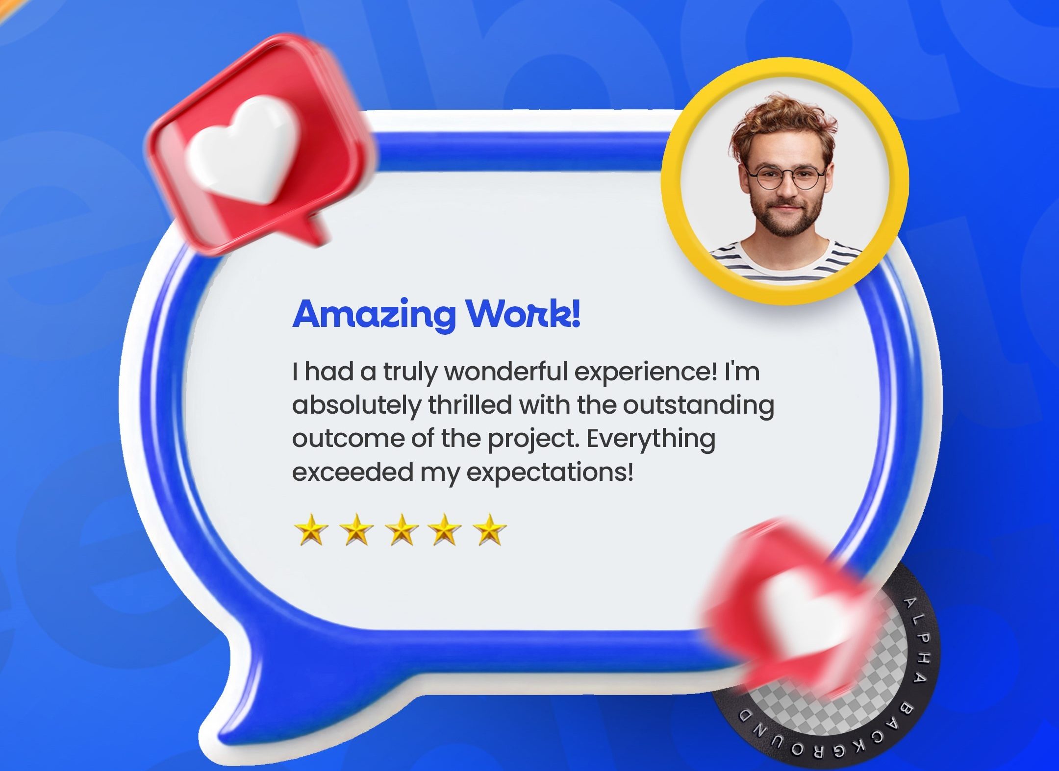Testimonial wall templates