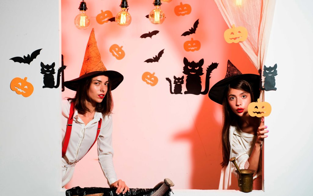 Minimalist & Elegant Halloween Booth