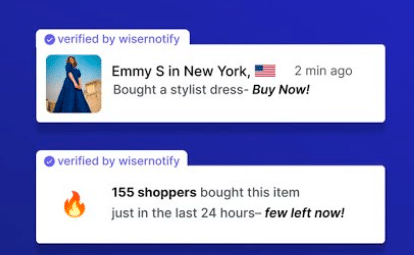 Real-Time Social Proof