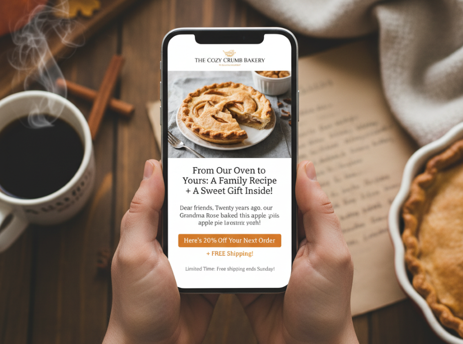 Email Marketing Thanksgiving Idea