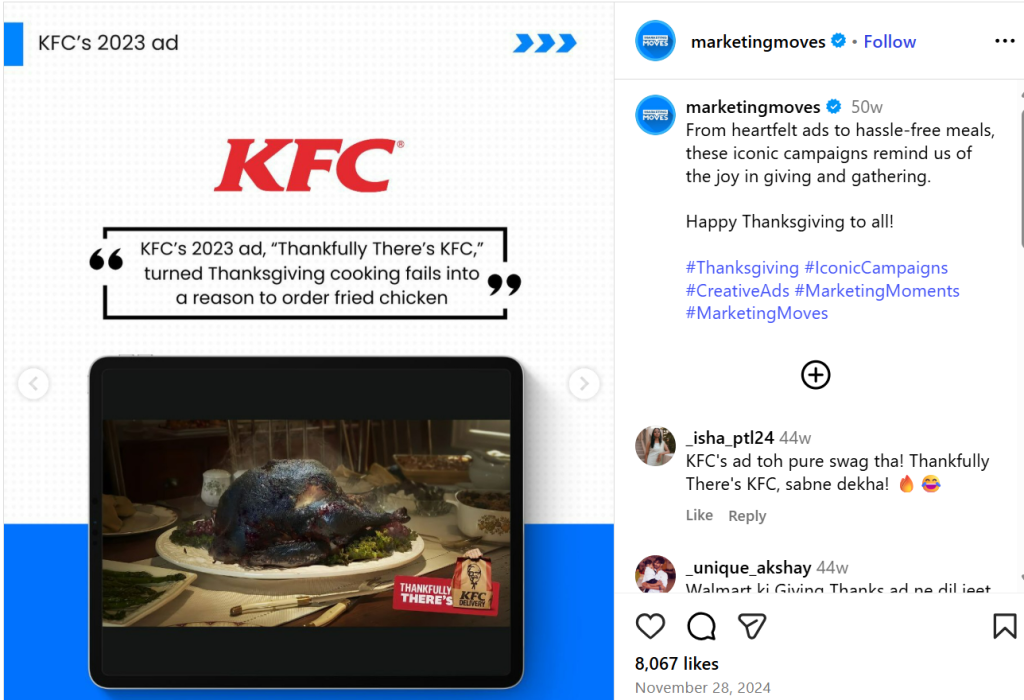 KFC Thanksgiving Campaign