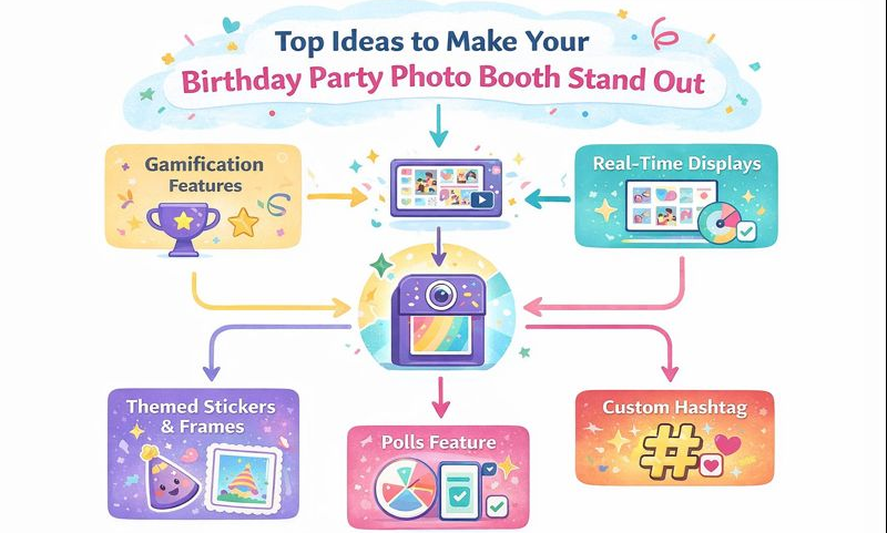 photo booth for birthday party
