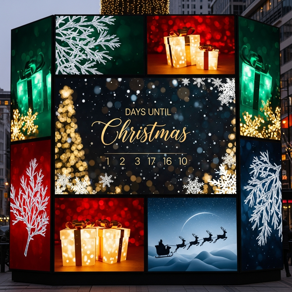 DOOH Advertising Ideas for Christmas