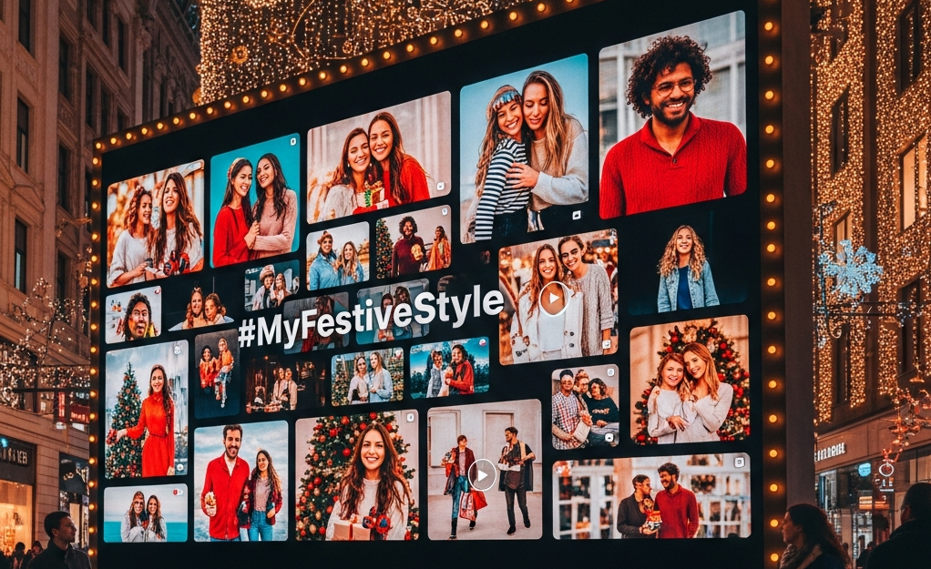 Social Media Marketing idea for Christmas Campaigns