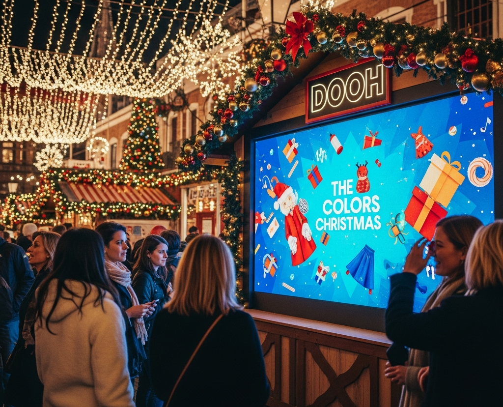 DOOH Advertising Ideas for Christmas