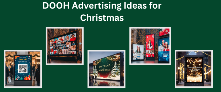DOOH Advertising Ideas for Christmas