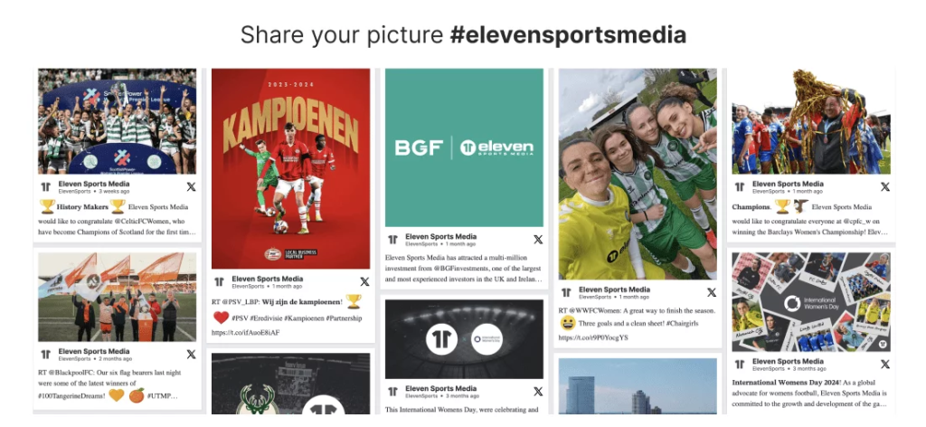 Social Proof Marketing - Eleven Sports Media