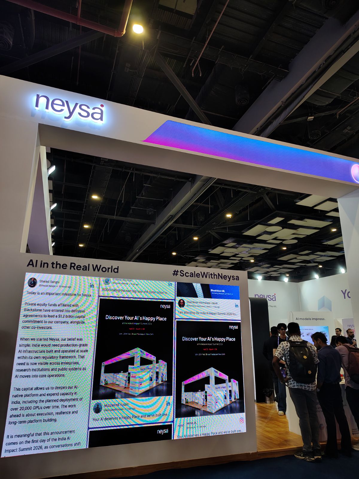 social media widget for digital screens