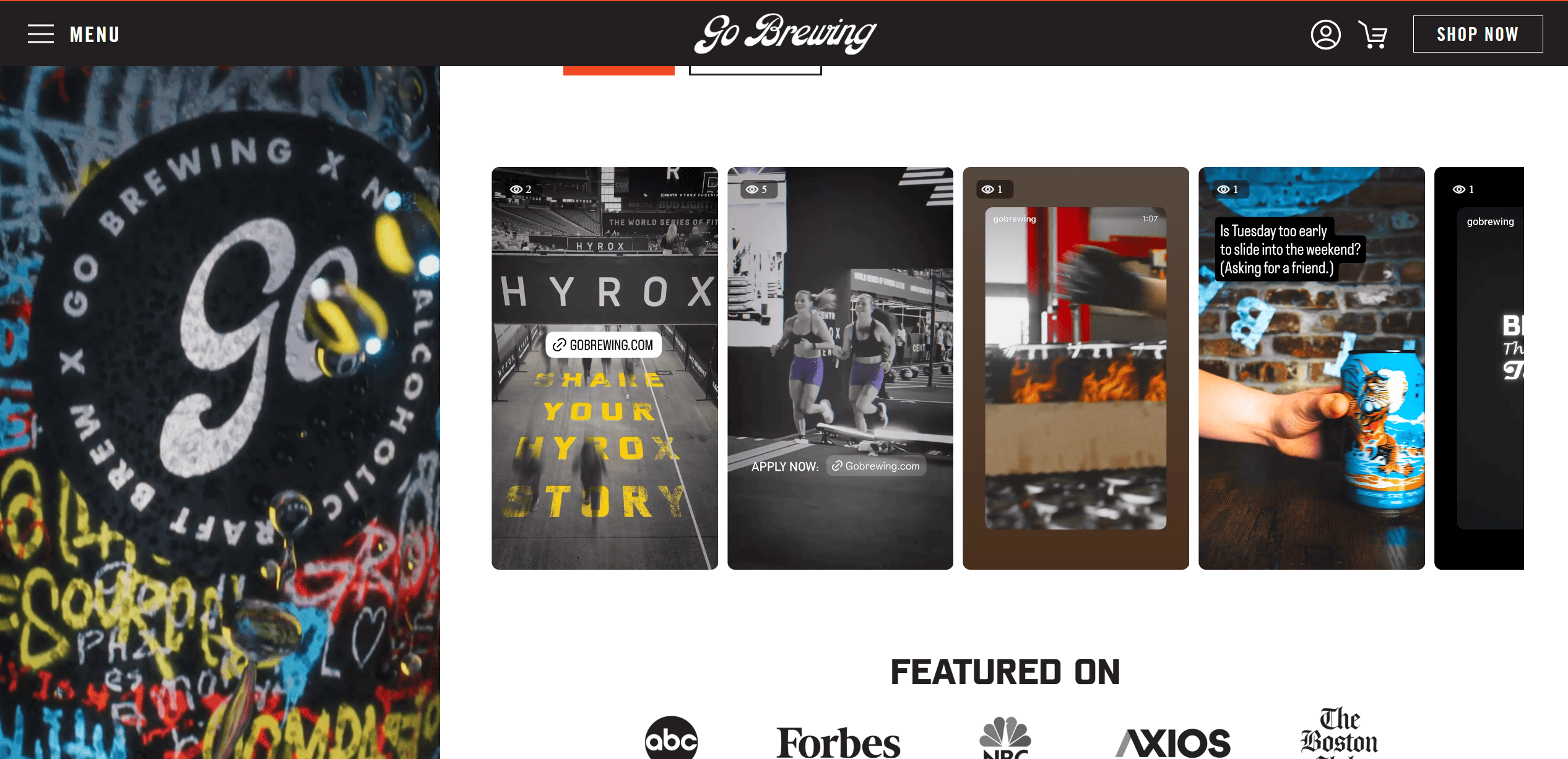 Instagram feed widget