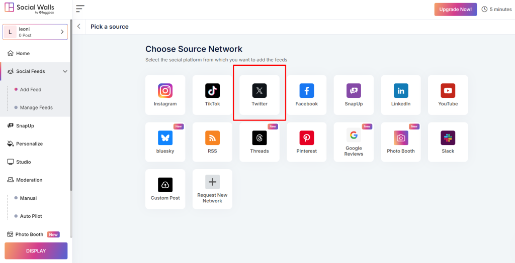 source network