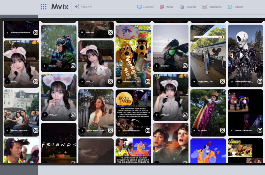 mvix screen